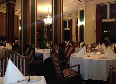 Interior of the Ruapehu Room at the Chateau Tongariro