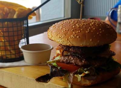 Tussock Bar burger