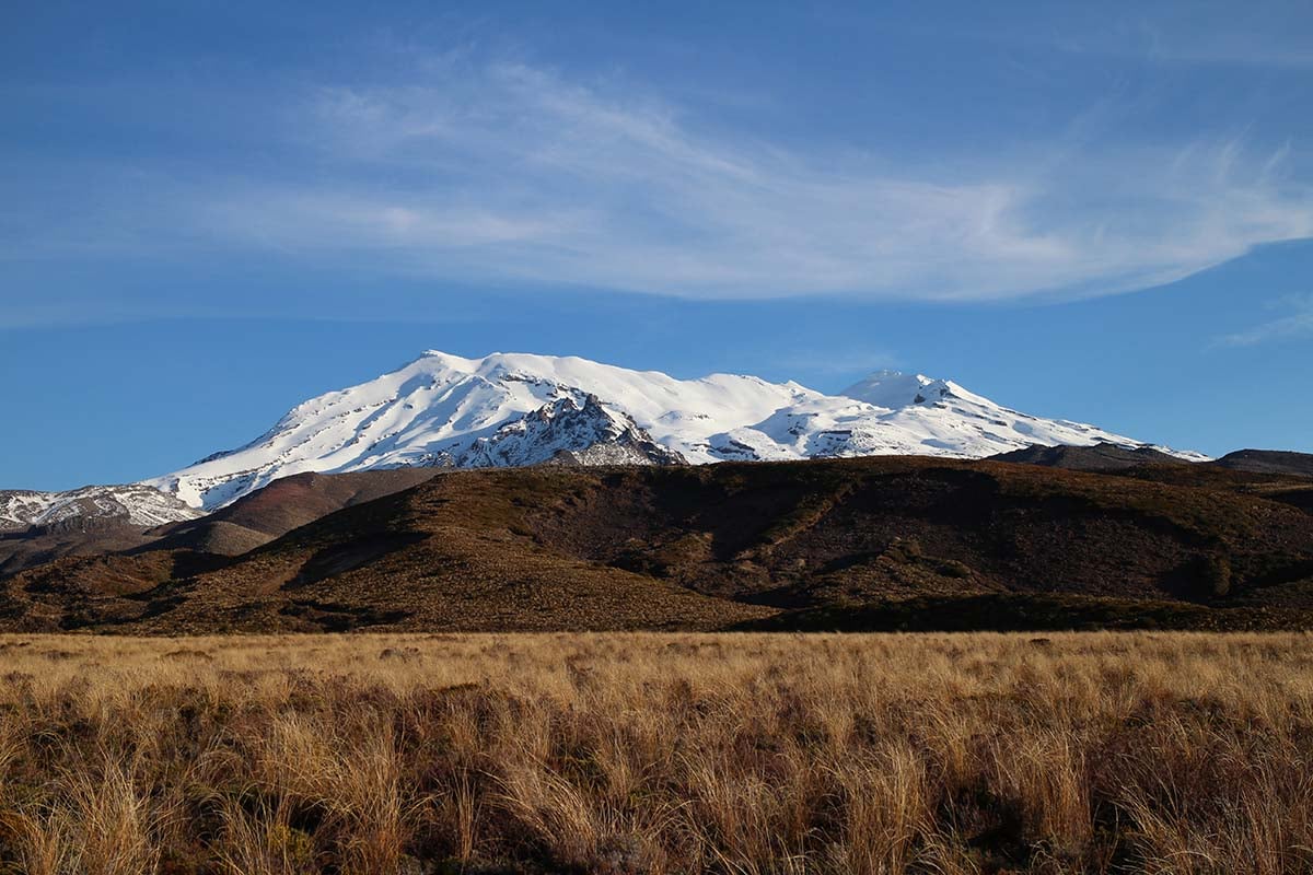 Mt Ruapehu on a glorious day