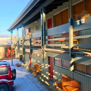 Discovery Lodge Tongariro motel exterior 