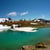 Emerald Lakes with snow and ice on the Tongariro Crossing